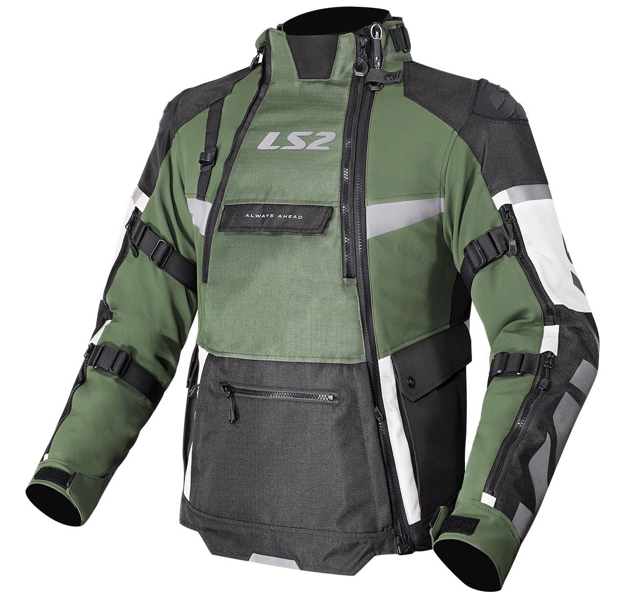 Revit X-Master Motosiklet Mont Siyah-Yeşil-Gri