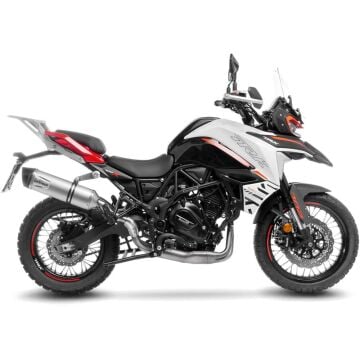 Benelli TRK702/X 2023-2024 Leovince LV One Evo Çelik Slip-On Egzoz
