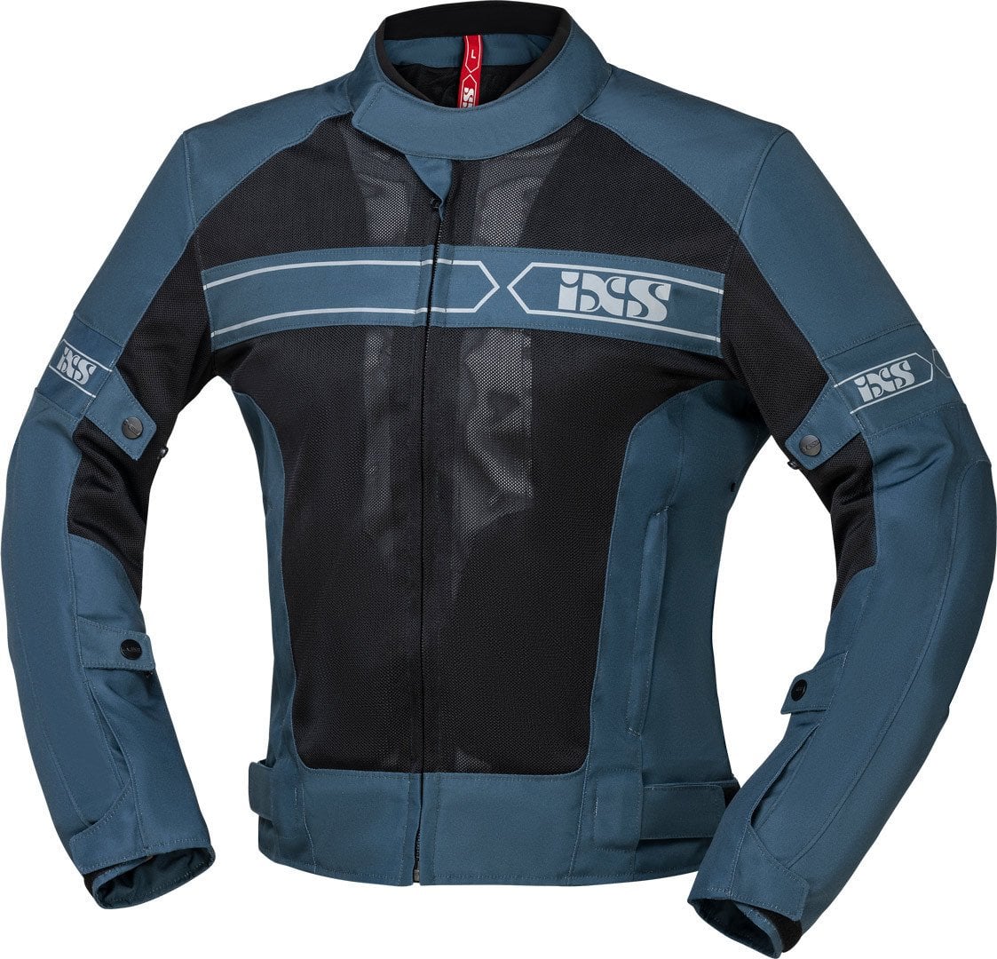 IXS Evo-Air Motosiklet Ceket Mavi-Siyah