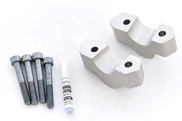 BMW R 1300 GS ve GS Adventure Wunderlich ERGO  Gidon Yükseltici 25mm Gümüş