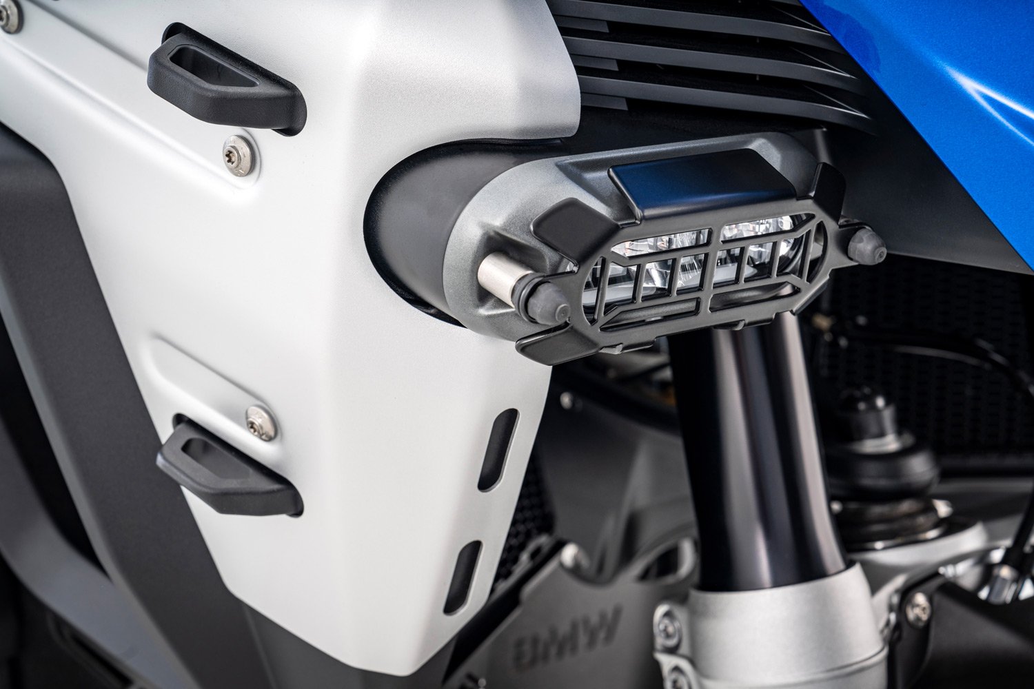 BMW R 1300 GS ve GS Adventure Wunderlich Işık Koruma Izgara Set Siyah