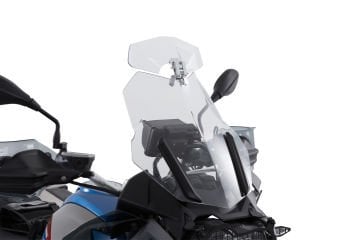 BMW R 1300 GS ve GS Adventure Wunderlich Ön Cam Koruma VARIO-ERGO 3D+ Şeffaf