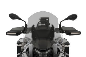 BMW R 1300 GS ve GS Adventure Wunderlich Ön Cam Koruma ACC'siz Füme Gri
