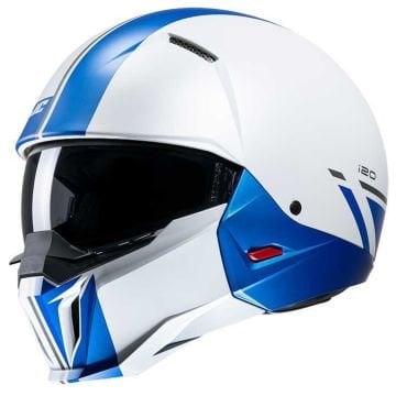 HJC i20 Batol Modüler Kask Mavi-Beyaz