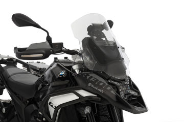 BMW R 1300 GS ve GS Adventure Wunderlich Ön Cam Koruma ACC'siz Şeffaf