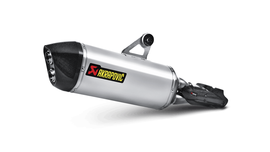 Bmw R1200GS 2014-2016 Akrapovic Titanyum Slip On Egzoz