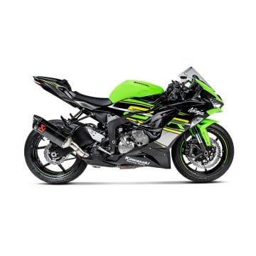 Kawasaki ZX-6R / 636 2009-2026 Akrapovic Egzoz Slip-On Karbon