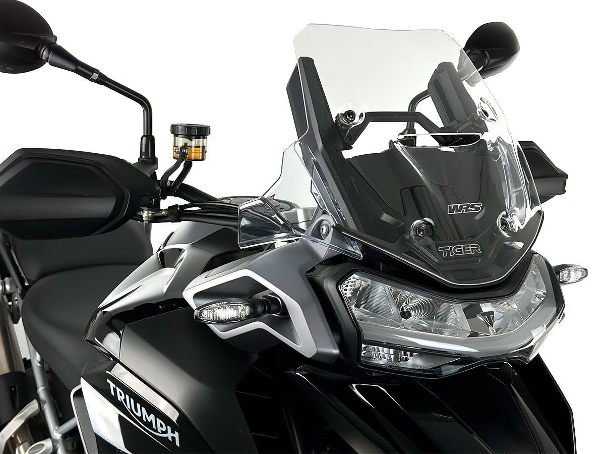 WRS Ön Cam Sport Şeffaf Triumph Tiger 1200 Gt / Pro / Explorer / Rally 2022-2026