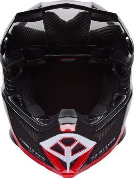 Bell Moto-10 Mıps Spherical Strike Karbon Motocross Kapalı Kask Kırmızı