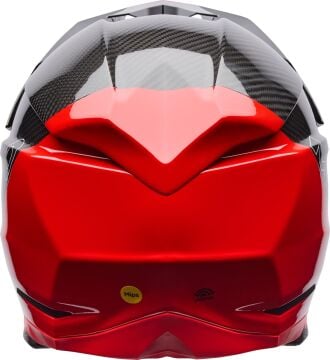Bell Moto-10 Mıps Spherical Strike Karbon Motocross Kapalı Kask Kırmızı