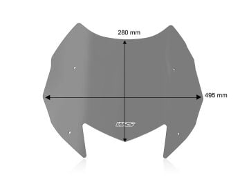 WRS Sport Ön Cam Evo Koyu Füme Yamaha T-MAX 560 2020-2021