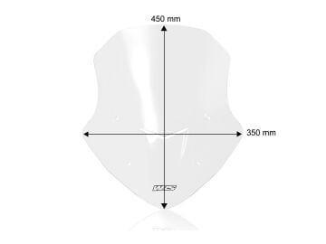 WRS Tur Tipi Ön Cam Şeffaf Honda Nc 750 X 2021-2024