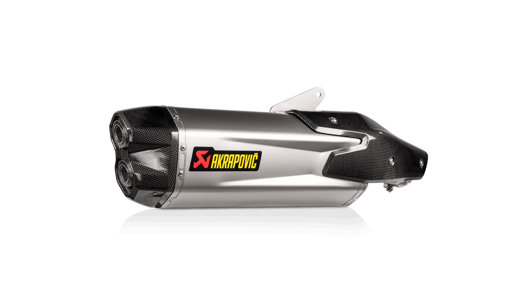Kawasaki Ninja H2 SX 2021-2025 Akrapovic Slip On Egzoz Titanyum