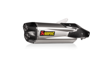 Kawasaki Ninja H2 SX 2021-2025 Akrapovic Slip On Egzoz Titanyum