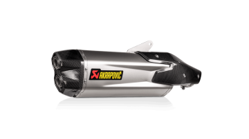 Kawasaki Ninja H2 SX 2021-2026 Akrapovic Slip On Egzoz Titanyum