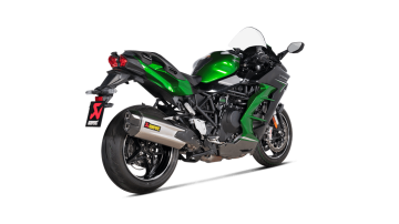 Kawasaki Ninja H2 SX 2021-2025 Akrapovic Slip On Titanyum Egzoz
