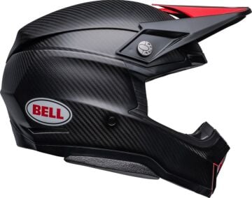 Bell Moto-10 Mıps Spherical Satin Gloss Karbon Motocross Kapalı Kask
