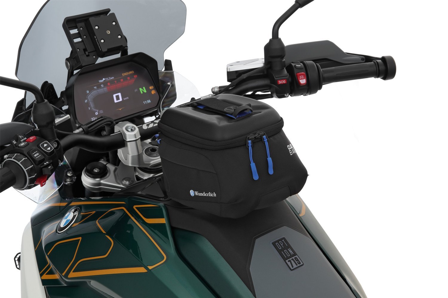 BMW R 1300 GS ve GS Adventure Wunderlich Depo Üstü Çanta CLICK BAG 3 - Siyah
