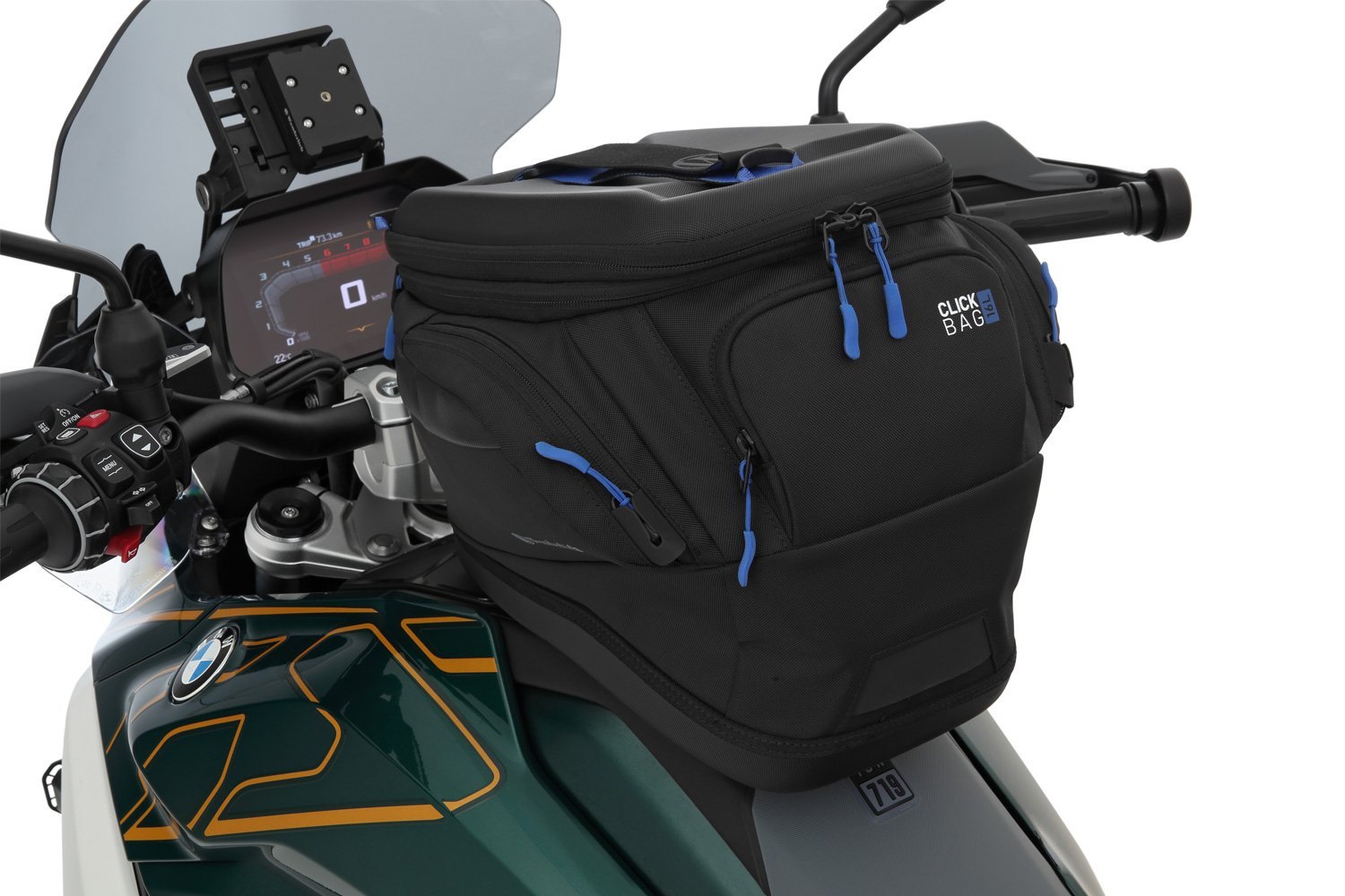BMW R 1300 GS ve GS Adventure Wunderlich Depo Üstü Çanta CLICK BAG 16 - Siyah
