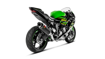 Kawasaki ZX6-R Ninja 2023-2026 Akrapovic Racing Line Egzoz Karbon