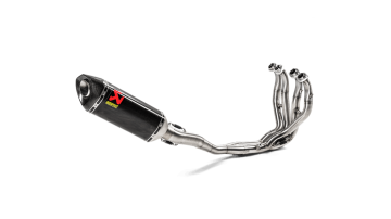 Kawasaki ZX6-R Ninja 2023-2026 Akrapovic Racing Line Egzoz Karbon