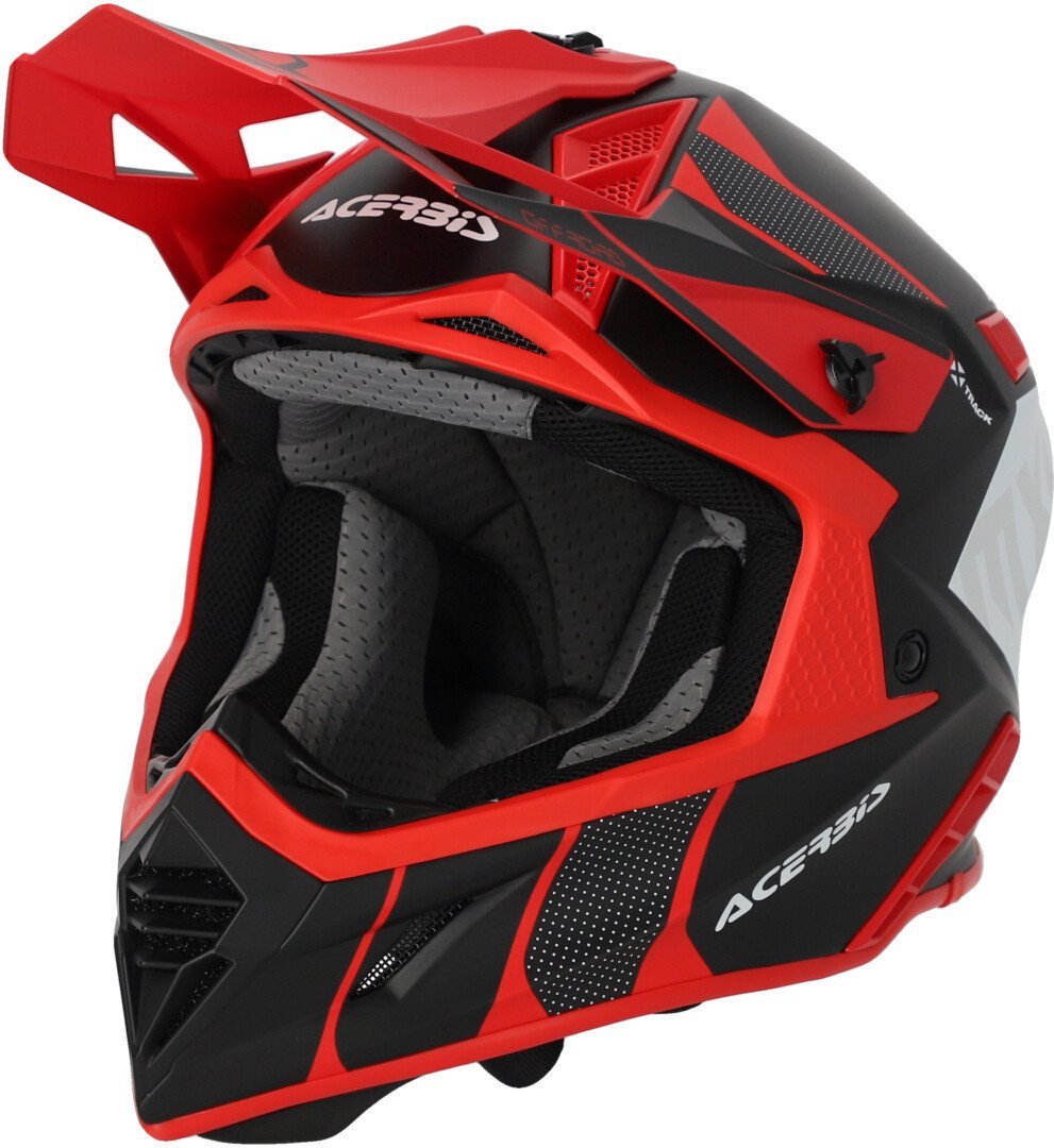 Acerbis X-Track 2023 Motocross Kask Kırmızı