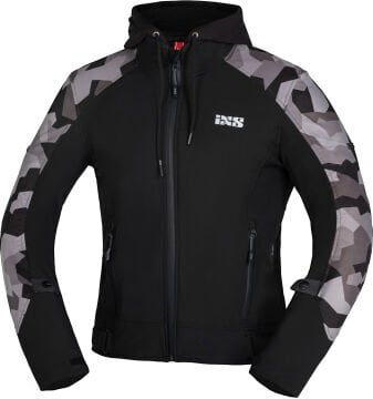 IXS Kamuflaj Motosiklet Hoodie