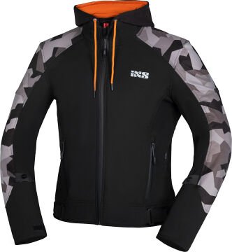 IXS Kamuflaj Motosiklet Hoodie