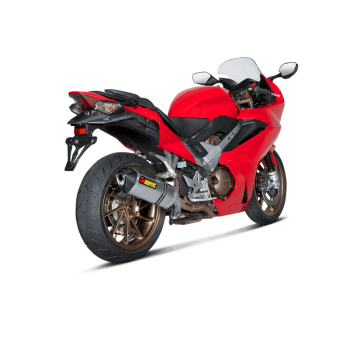 Honda VFR800F / VFR800X Crossrunner 2014-2016 Akrapovic Slip-On Line Egzoz (Titanium)