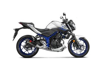 Yamaha YZF R-25 / MT-25 2014-2024 Akrapovic Egzoz Full Sistem Racing Line Karbon