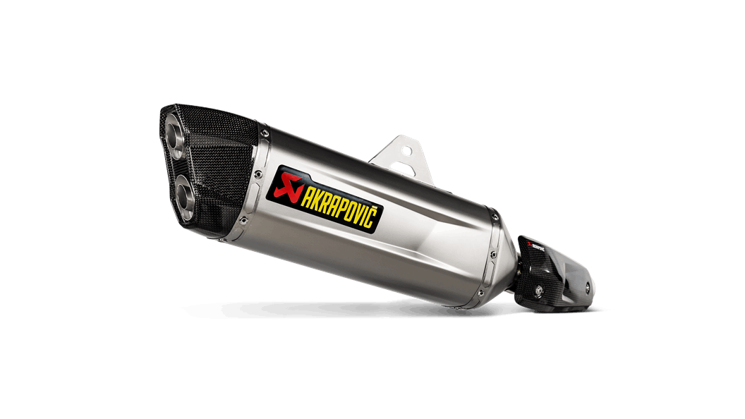 Yamaha Tenere 700 2019-2026 Akrapovic Egzoz Slip-On Titanyum