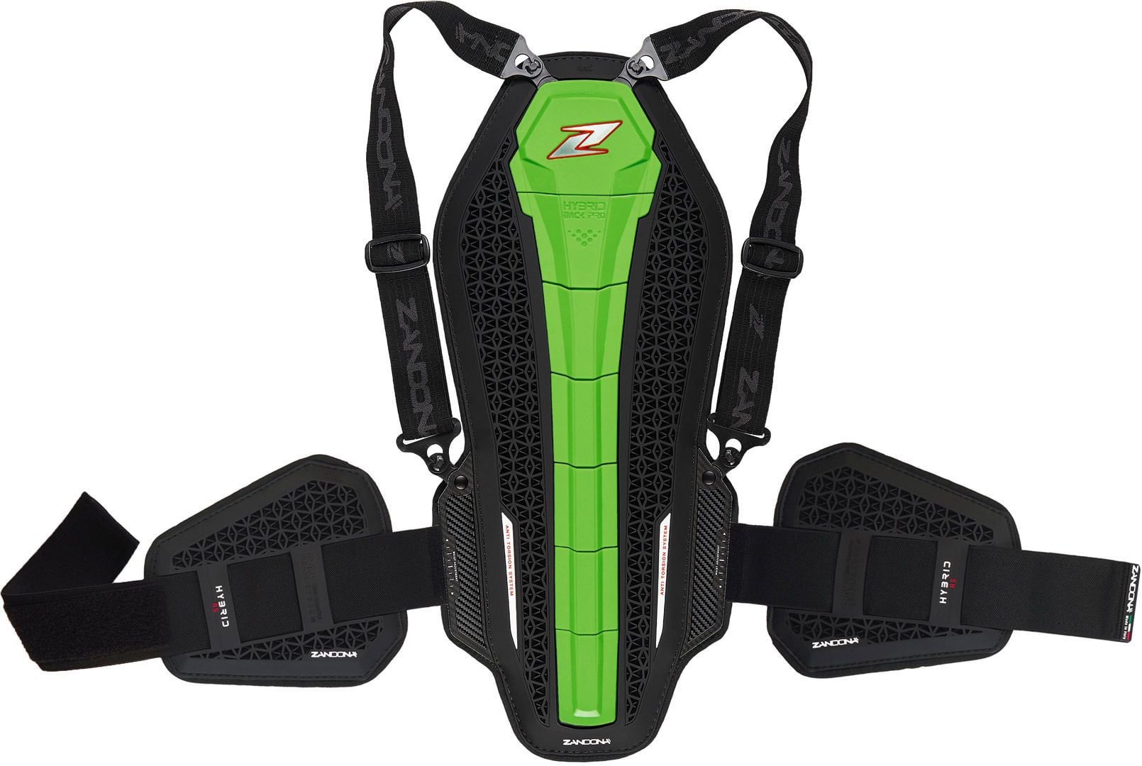 Zandona Hybrid Back Pro RS X7 Back Protector Sırt Koruma Yeşil