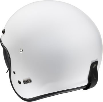 Hjc V31 Solid Retro Jet Kask Beyaz