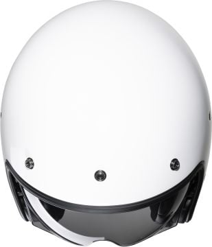 Hjc V31 Solid Retro Jet Kask Beyaz