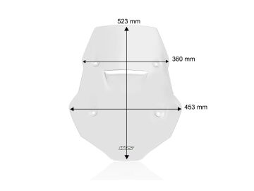 WRS Touring Şeffaf Ön Cam CFMoto 800 MT 2022-2026