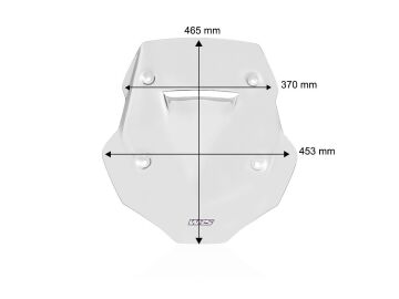WRS Standard Şeffaf Ön Cam CFMoto 800 MT 2022-2026