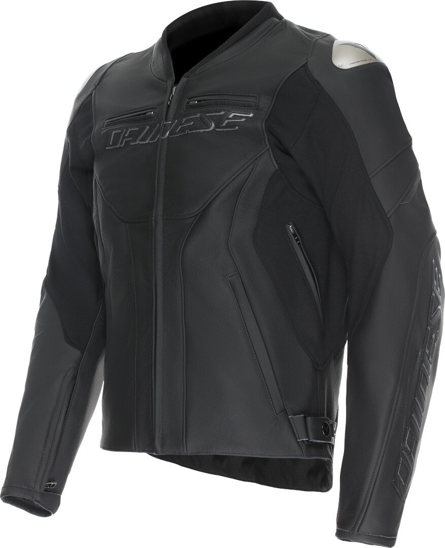 Dainese Racing 5 Motosiklet Deri Ceket Siyah