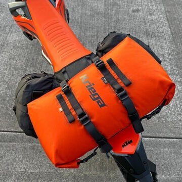 Kriega Rollpack 20 Su Geçirmez Motosiklet Çantası Turuncu