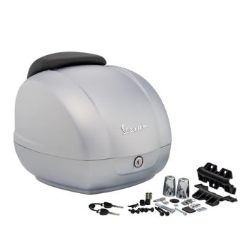 Vespa GTS Çanta (Topcase) 125/300 HPE Süpersport (Mat Gri)