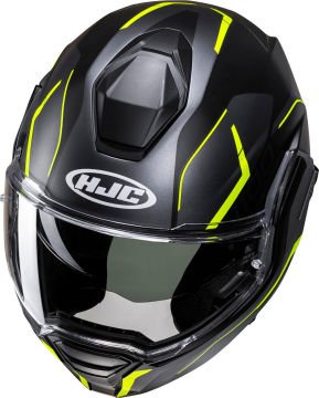 HJC i100 Lorix Çene Açılır Kask Sarı