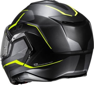 HJC i100 Lorix Çene Açılır Kask Sarı