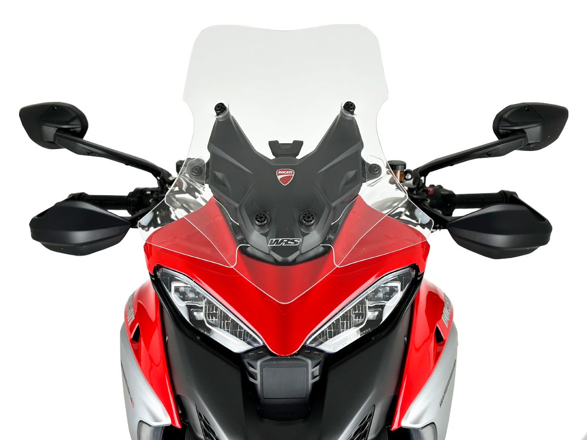 WRS Ön Cam Standard Plus Şeffaf Ducati Multistrada V4 / S / Sport / Rally / Rs 20-26
