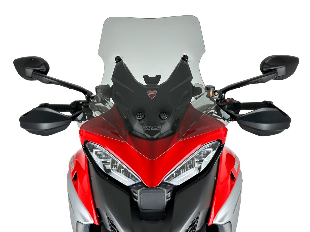 WRS Ön Cam Standard Plus Füme Ducati Multistrada V4 / S / Sport / Rally / Rs 20-26