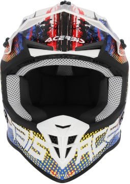 Acerbis Linear 2024 Graphic Motocross Kask Beyaz