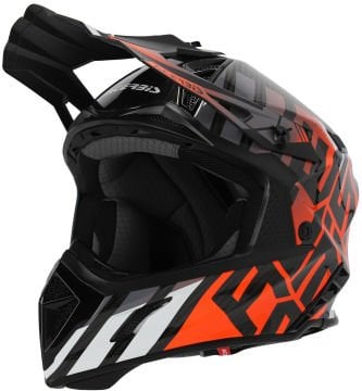 Acerbis Steel Carbon Motocross Kask Turuncu