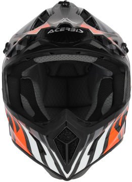 Acerbis Steel Carbon Motocross Kask Turuncu