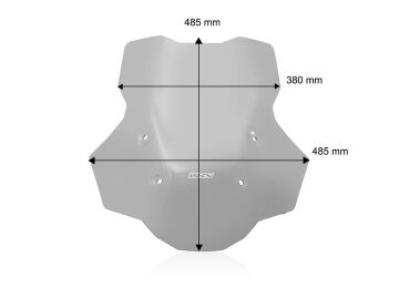 WRS Tur Tipi Ön Cam Plus Füme No Radar BMW R 1300 GS Adventure 2024-2026