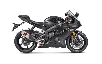 Yamaha YZF R6 2017-2025 Akrapovic Slip-On Line Titanyum Tüp Egzoz