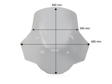 WRS Ön Cam Standard Plus Füme No Radar BMW R 1300 GS Adventure 2024-2026