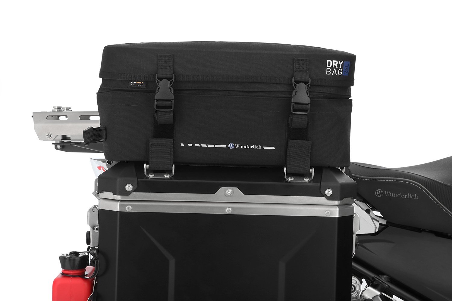 BMW R 1300 GS ve GS Adventure Wunderlich Üst Çanta ELEPHANT DRYBAG - Sağ - Siyah